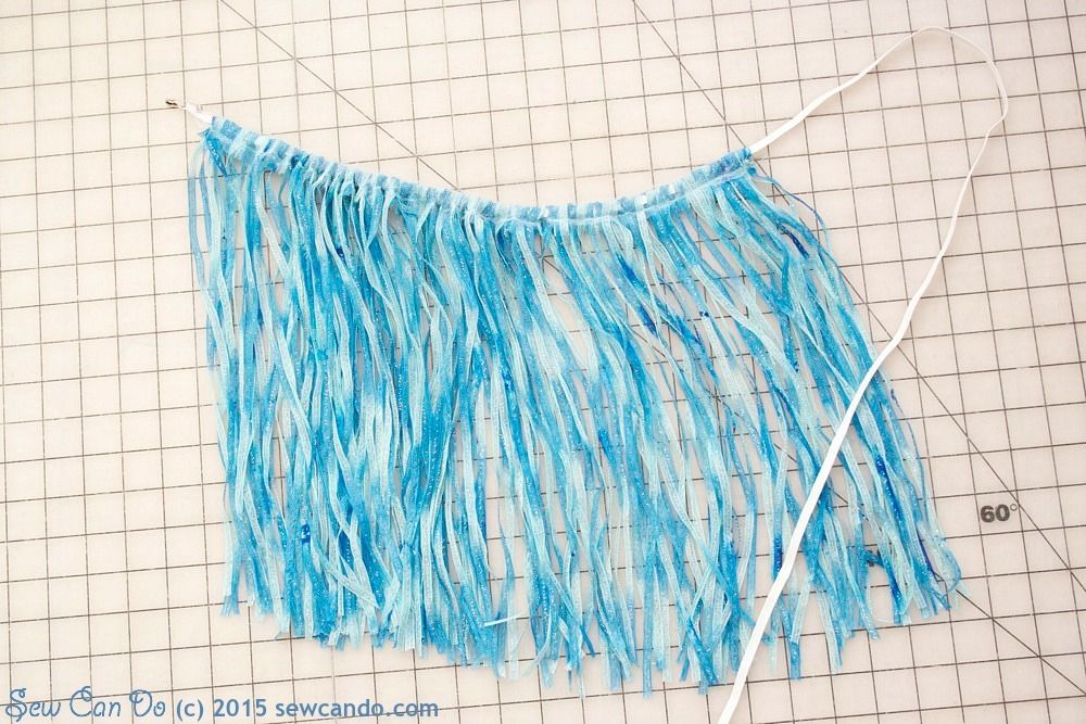Sew Can Do Fanciful Fringe Skirt Made Easy Using My Own Fringemaker